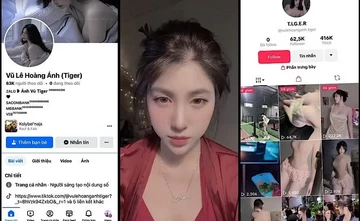 Lộ Clip sex Tikoker Vũ Hoàng Lê Ánh ( Tiger ) và bạn trai