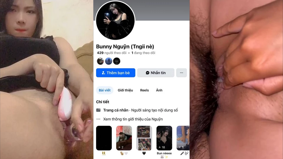 Lộ Clip sex em Bunny Nguỹn ( Tngii nè ) với bận trai